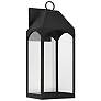 2_Capital Burton 26 1/4" High Black Outdoor Wall Light