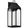 Capital Burton 26 1/4" High Black Outdoor Wall Light
