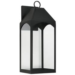 Capital Burton 26 1/4" High Black Outdoor Wall Light