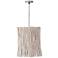 Capital Cara 15 1/2" Wide Brushed Pewter Pendant Light