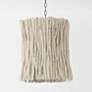 1_Capital Cara 15 1/2" Wide Brushed Pewter Pendant Light