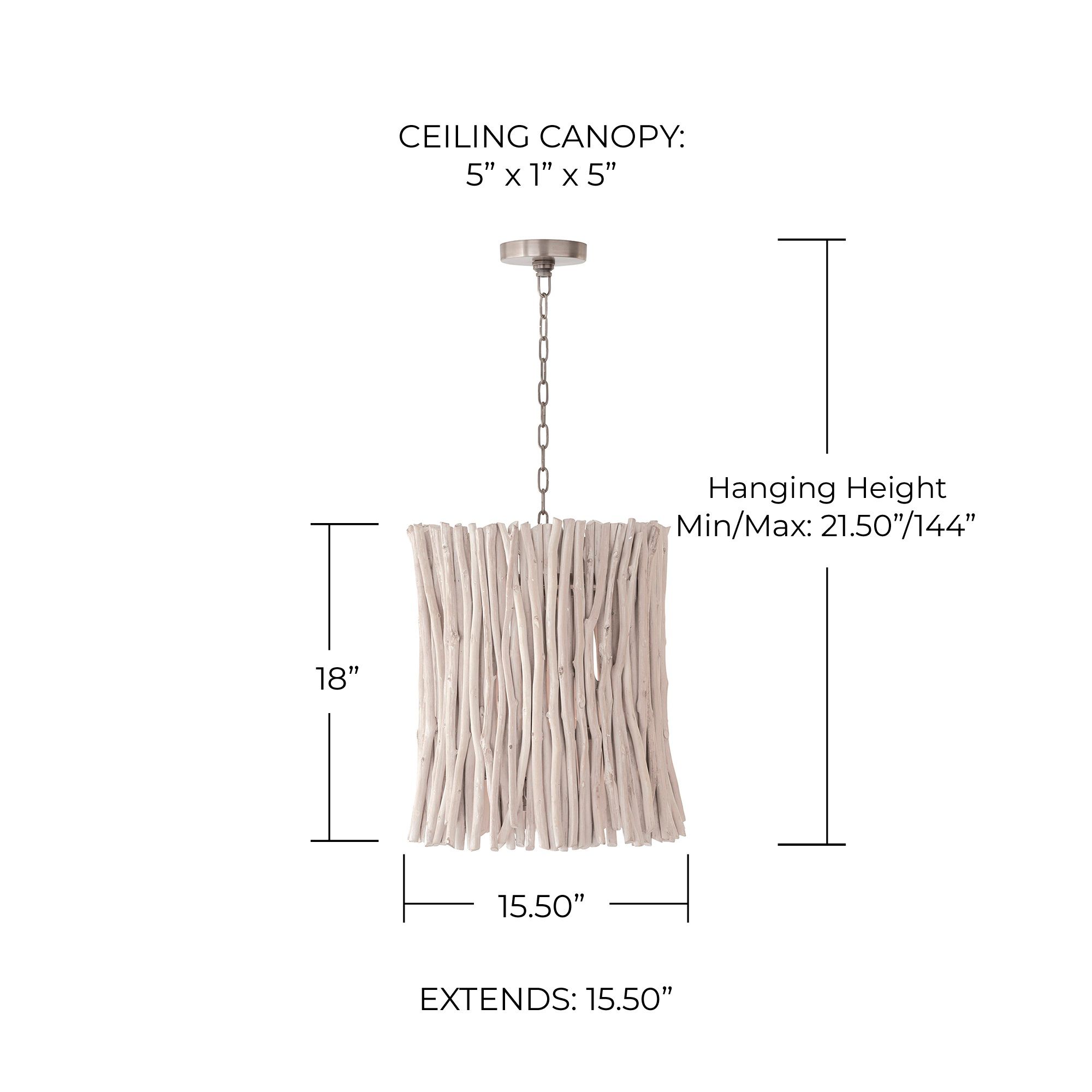 Image 5 Capital Cara 15 1/2" Wide Brushed Pewter Pendant Light more views