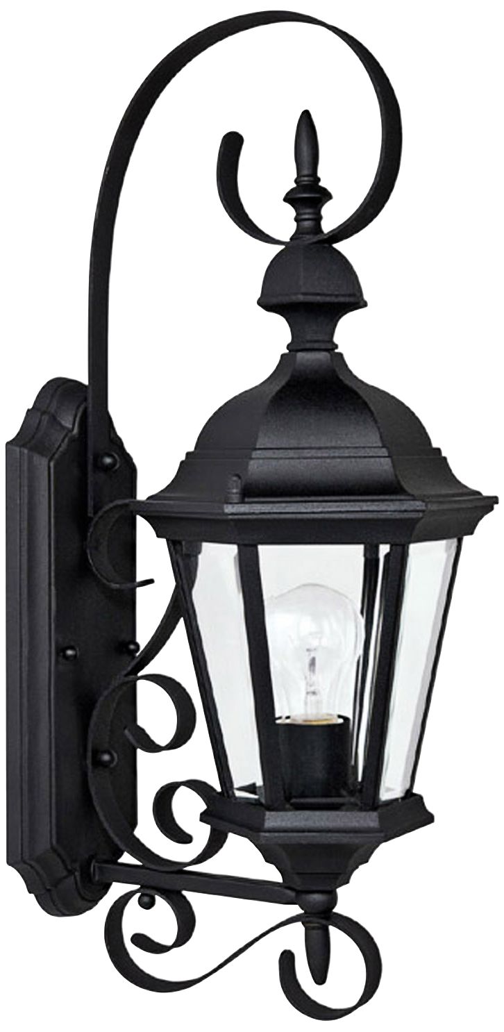 Exterior carriage shop house lights