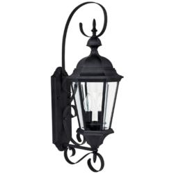 Capital Carriage House 27" High Black Outdoor Wall Light