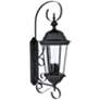 Capital Carriage House 36" High Black Outdoor Wall Light