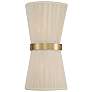 2_Capital Cecilia 16" High Natural Rope and Brass 2-Light Wall Sconce