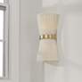 1_Capital Cecilia 16" High Natural Rope and Brass 2-Light Wall Sconce