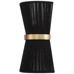 Capital Cecilia 16" High Patinaed Brass Wall Sconce