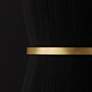 Thumbnail3 of Capital Cecilia 20" Wide Black Rope and Patinaed Brass Foyer more views