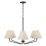 4_Capital Chadwick 34" Wide Espresso 6-Light Chandelier more views