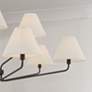 3_Capital Chadwick 45" Wide Espresso 9-Light Chandelier more views