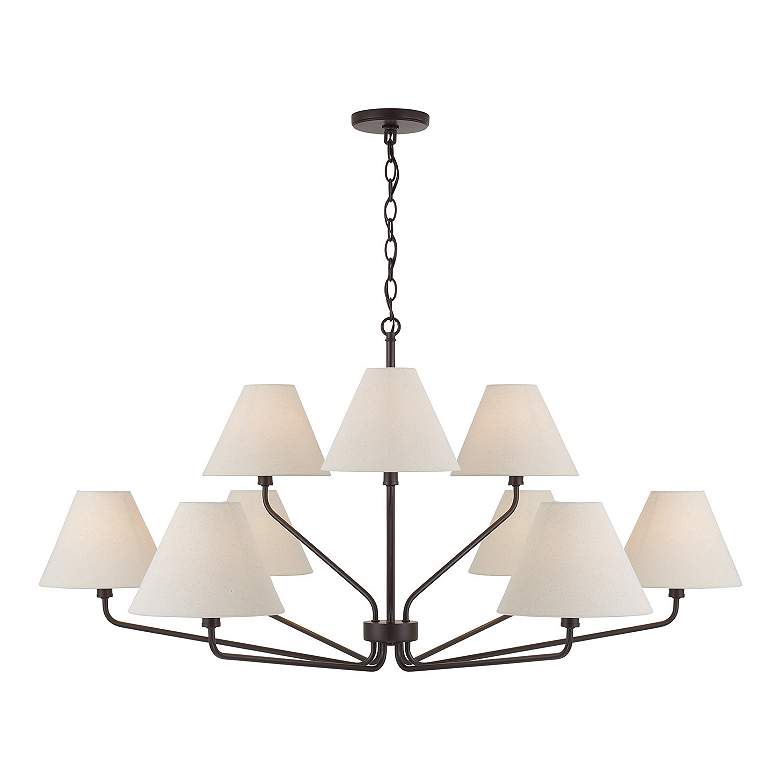 Image 4 Capital Chadwick 45" Wide Espresso 9-Light Chandelier more views