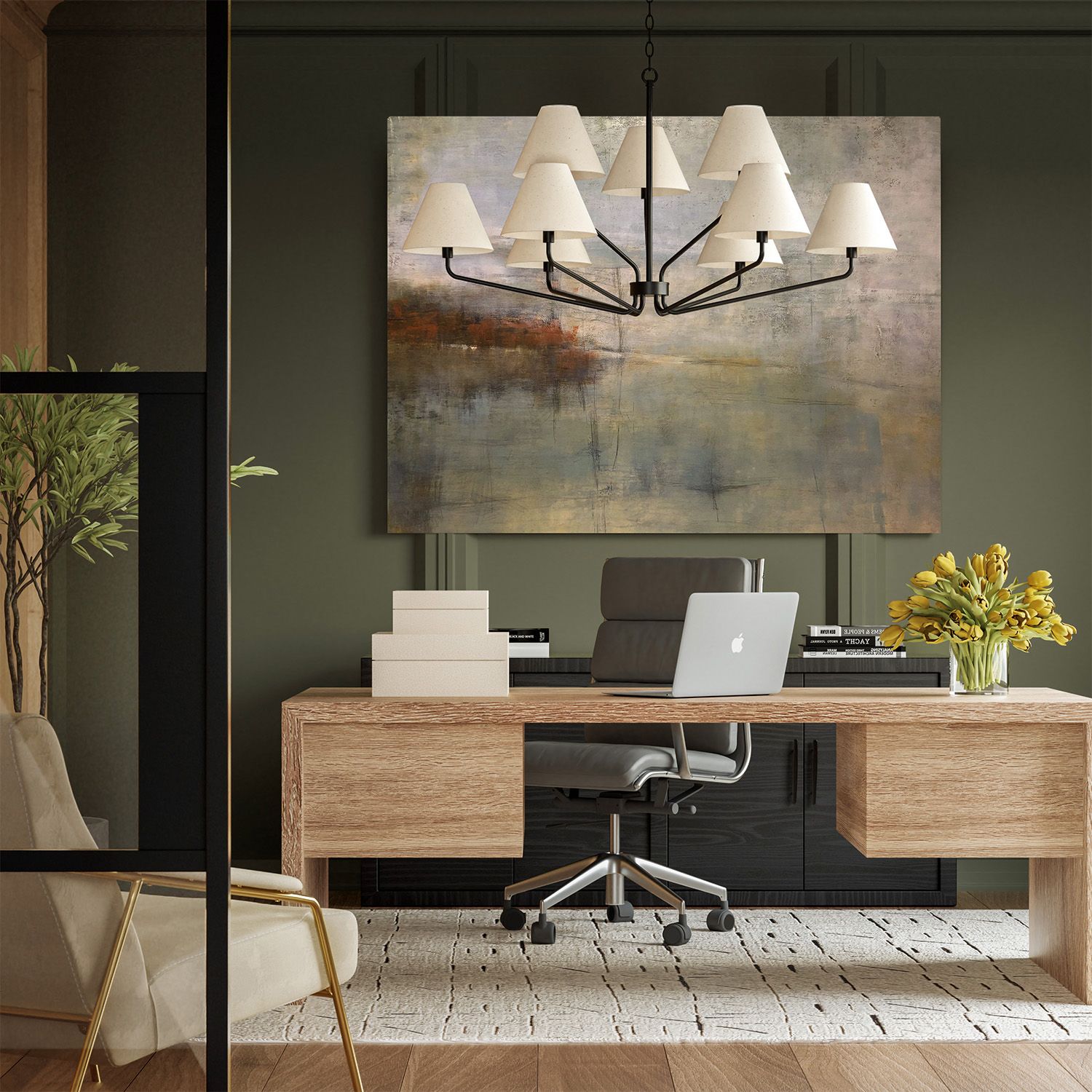 Image 7 Capital Chadwick 45" Wide Espresso 9-Light Chandelier more views