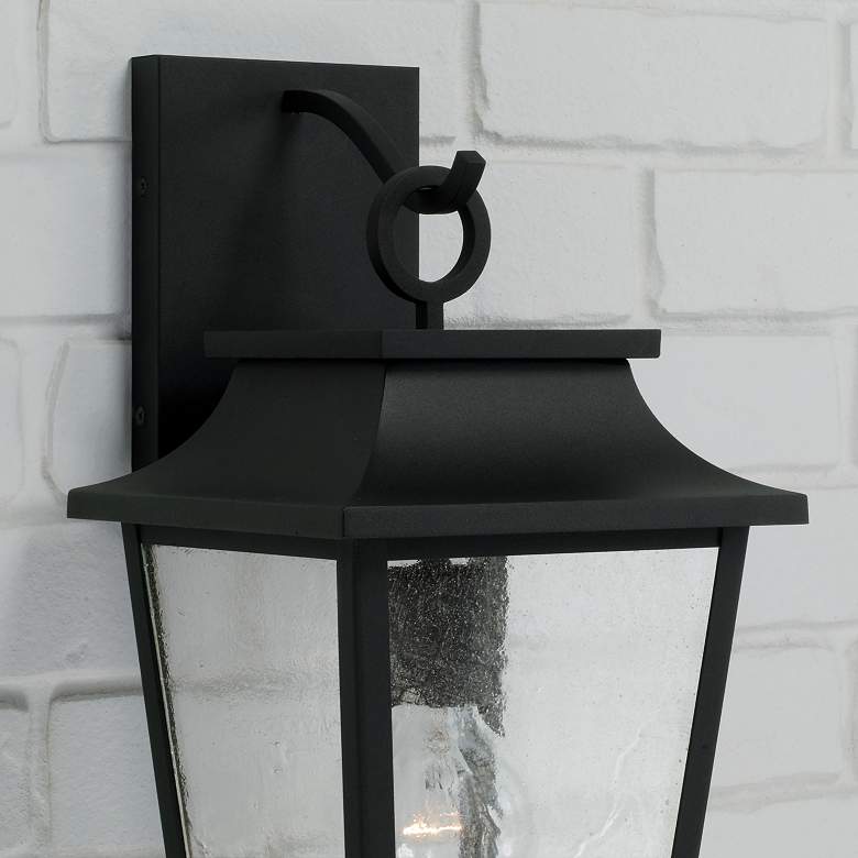 Image 3 Capital Chandler 16" High Black Outdoor Wall Light more views