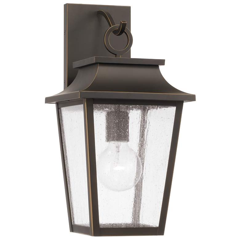 Image 2 Capital Chandler 16" High Oiled Bronze Outdoor Wall Light