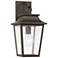Capital Chandler 16" High Oiled Bronze Outdoor Wall Light