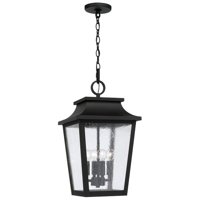 Image 2 Capital Chandler 21" High Black Outdoor Hanging Light