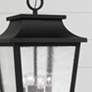 4_Capital Chandler 21" High Black Outdoor Hanging Light more views