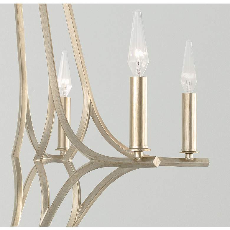 Image 4 Capital Claire 32" Wide Brushed Champagne 6-Light Chandelier more views