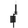Capital Clint 17" High Black Iron Wall Sconce