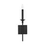 Capital Clint 17" High Black Iron Wall Sconce