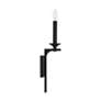 Capital Clint 17" High Black Iron Wall Sconce