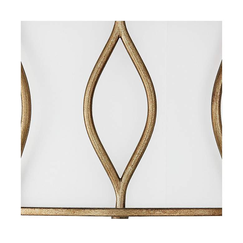 Image 3 Capital Cohen 16" Wide Mystic Luster Drum Ceiling Light more views