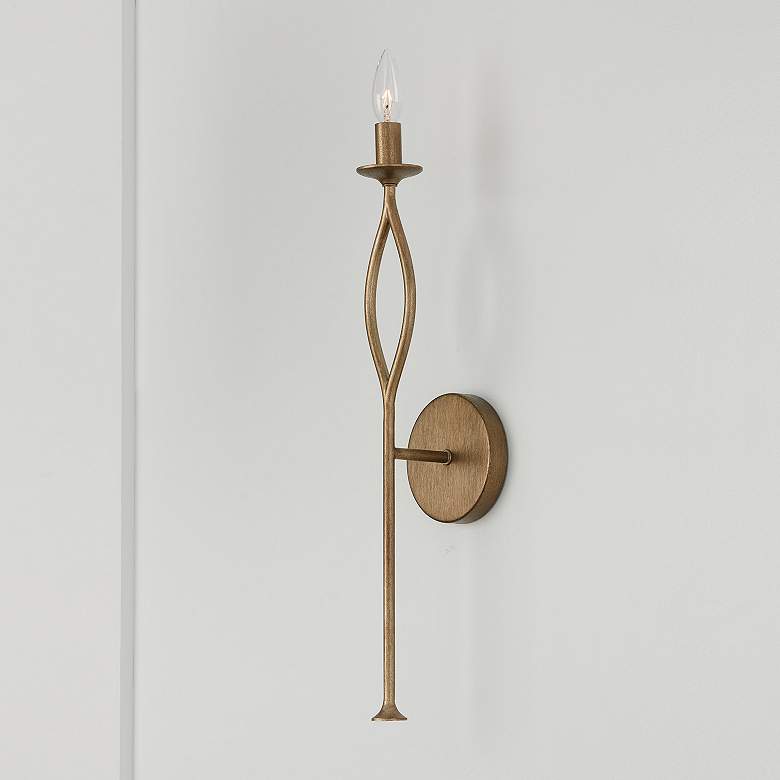 Image 1 Capital Cohen 23" High Mystic Luster Wall Sconce