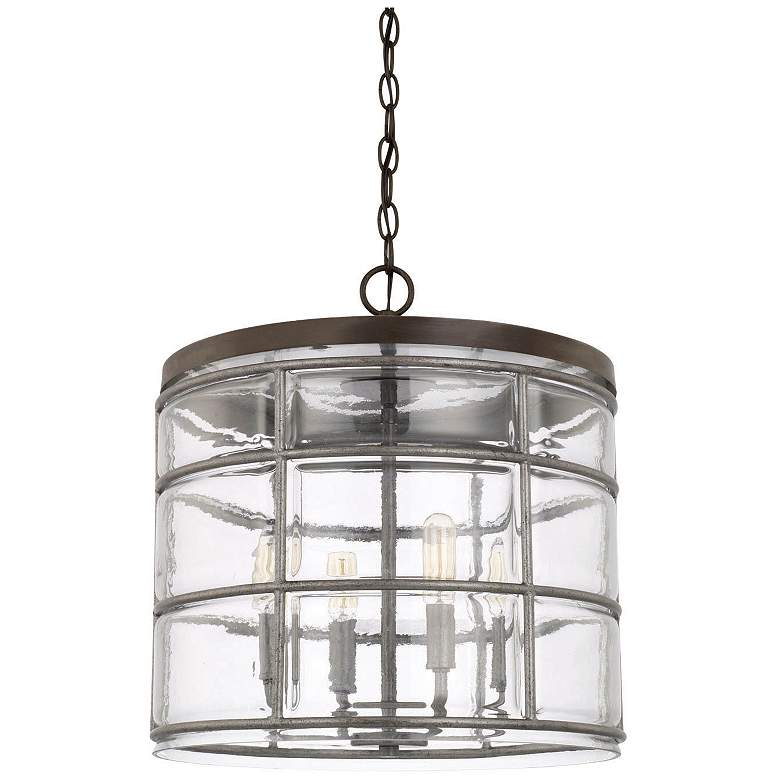 Image 2 Capital Colby 15 1/4" Wide Urban Gray 4-Light Pendant