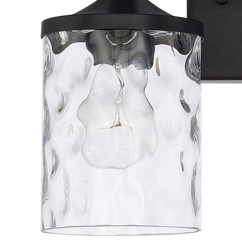 Image 2 Capital Colton 10" High Matte Black 2-Light Wall Sconce more views