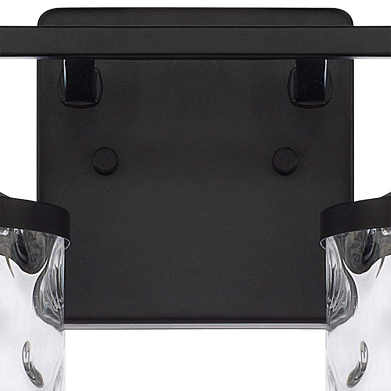 Image 3 Capital Colton 10" High Matte Black 2-Light Wall Sconce more views
