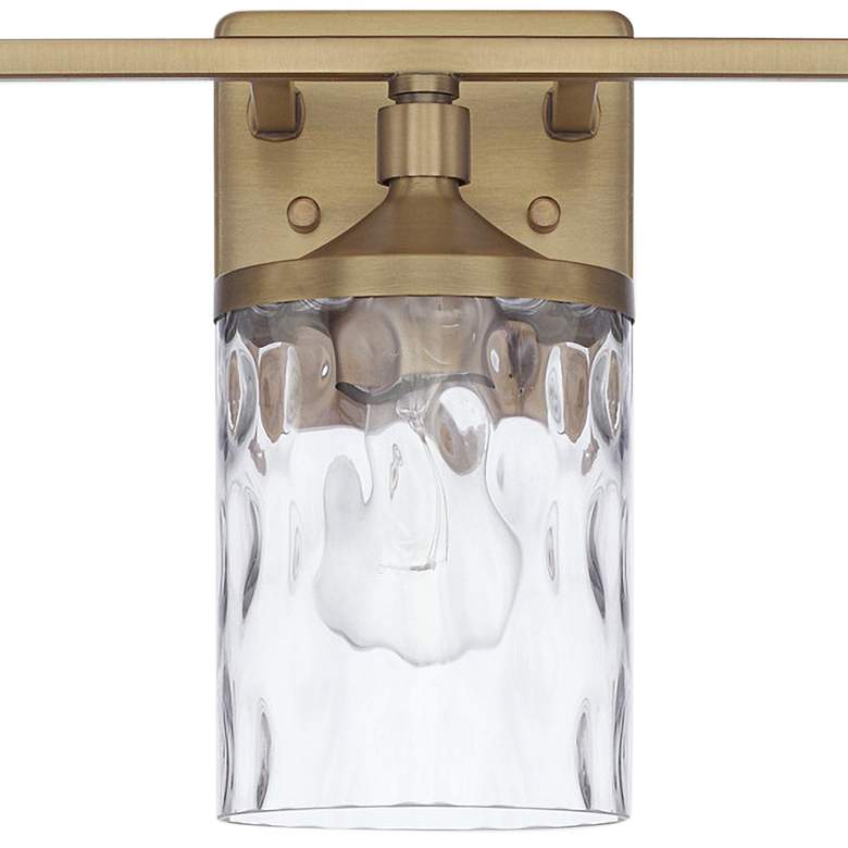 Image 2 Capital Colton 24" Wide Aged Brass 3-Light Bath Vanity Light more views