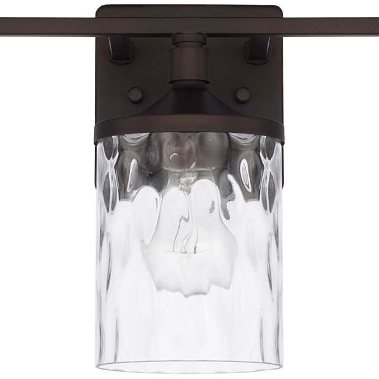 Image 3 Capital Colton 24" Wide Bronze 3-Light Vanity Bath Light more views