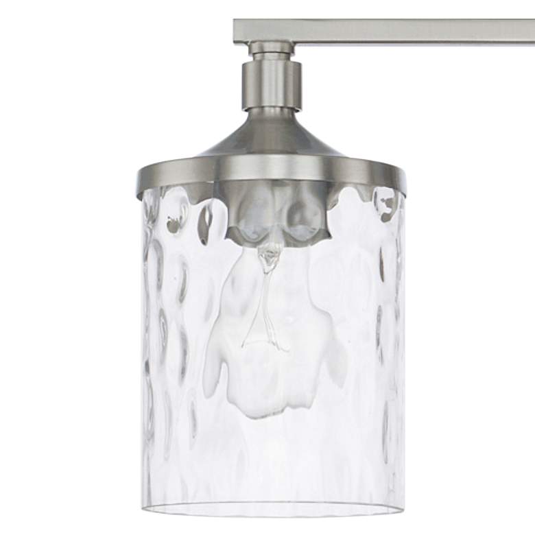 Image 3 Capital Colton 24 inch Wide Brushed Nickel 3-Light Vanity Bath Light more views