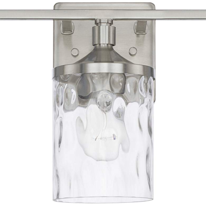 Image 4 Capital Colton 24 inch Wide Brushed Nickel 3-Light Vanity Bath Light more views