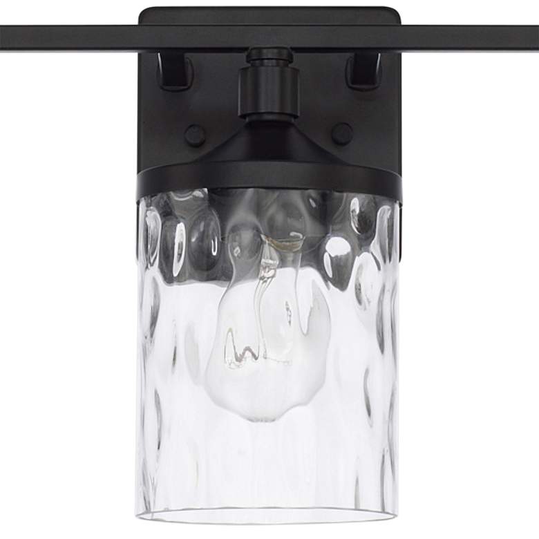 Image 4 Capital Colton 24" Wide Matte Black 3-Light Vanity Bath Light more views