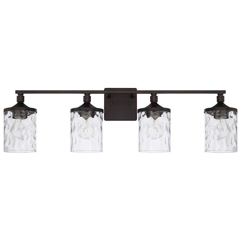 Image 1 Capital Colton 33 1/2" Wide Bronze 4-Light Bath Light
