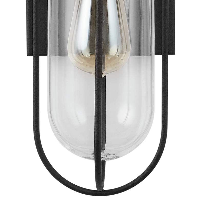 Image 2 Capital Corbin 12" High Black Metal Outdoor Wall Light more views
