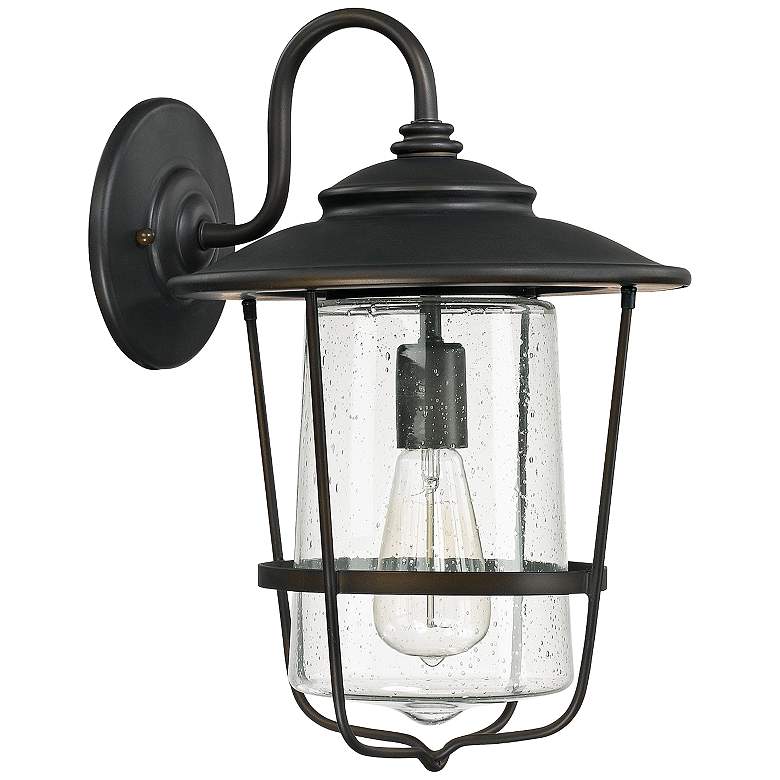 Image 1 Capital Creekside 16 1/4"H Old Bronze Outdoor Wall Light