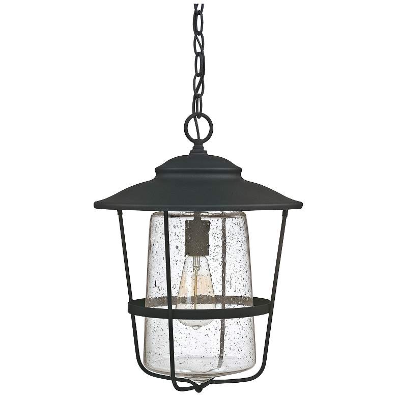 Image 2 Capital Creekside 17 1/2"H Black Outdoor Hanging Light