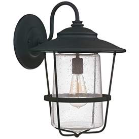 Image1 of Capital Creekside 18 1/2" High Black Outdoor Wall Light