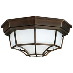 Capital Davison 11 1/4"W Old Bronze Outdoor Ceiling Light