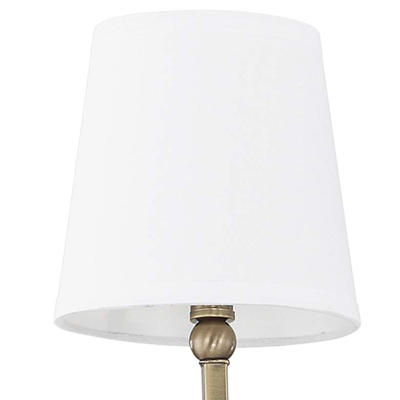 Image 2 Capital Dawson 12" High Aged Brass 2-Light Wall Sconce more views