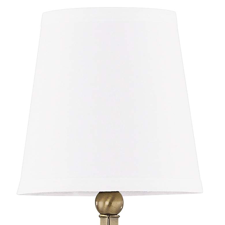 Image 2 Capital Dawson 17" High Aged Brass Metal Wall Sconce more views