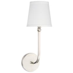 Capital Dawson 17" High Polished Nickel Metal Wall Sconce