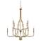 Capital Dawson 30" Wide Aged Brass 10-Light Chandelier