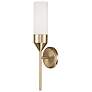 2_Capital Devon 19 3/4" High Matte Brass Wall Sconce