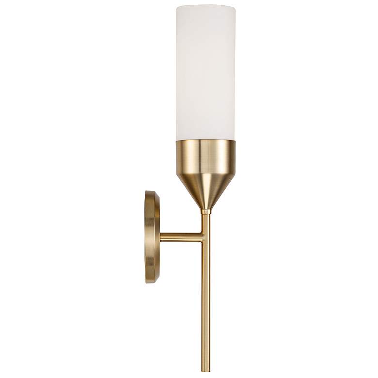 Image 4 Capital Devon 19 3/4" High Matte Brass Wall Sconce more views