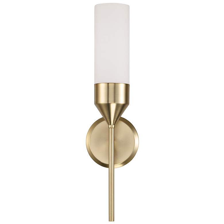 Image 5 Capital Devon 19 3/4" High Matte Brass Wall Sconce more views