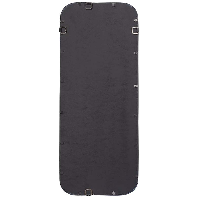 Image 4 Capital Distressed Black 15 3/4" x 39 1/2" Wall Mirror more views